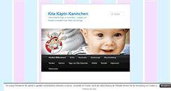 Desktop Screenshot of kaeptn-kaninchen.de